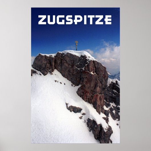 Poster Zugspitze (Devant)