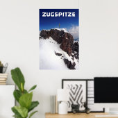 Poster Zugspitze (Bureau à domicile)