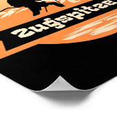 Poster Zugspitze Climbing Germany Alps Mountains Tyrol Hi (Coin)