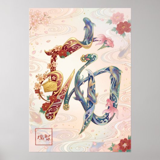 Poster Zui: Auspicious Omens & Prosperity Art260050254 (Devant)