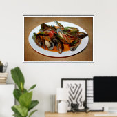 Poster Zuppa di Mussels (Bureau à domicile)