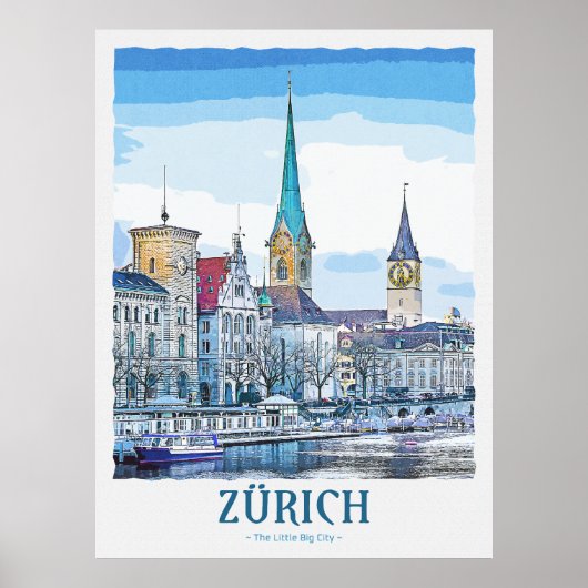 Poster Zurich (Devant)