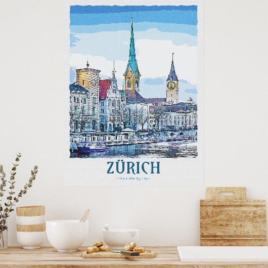 Poster Zurich (Cuisine)
