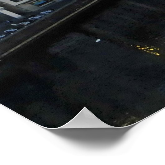 Poster Zurich, Suisse (Coin)