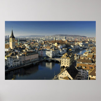 Poster Zurich, Suisse