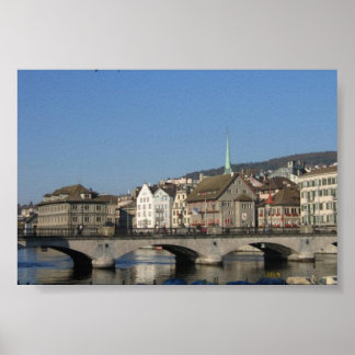 Poster Zurich, Suisse