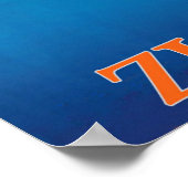 Poster Zurich, Suisse, vue sur la tour de guet (Coin)