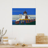 Poster Zvenigorod par Nicholas Roerich (Cuisine)