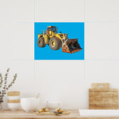 Poster zware machines (Keuken)