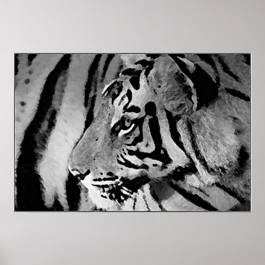 Poster zwart-wit (Voorkant)