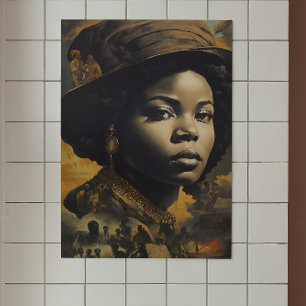 Poster Zwarte geschiedenis