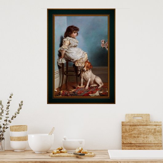 Poster Zwei schlechte Gewissen par Karl Reichert (Cuisine)