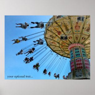 Poster: Zwemelen in de Midway Poster