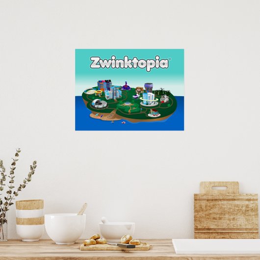 Poster Zwinktopia (Cuisine)