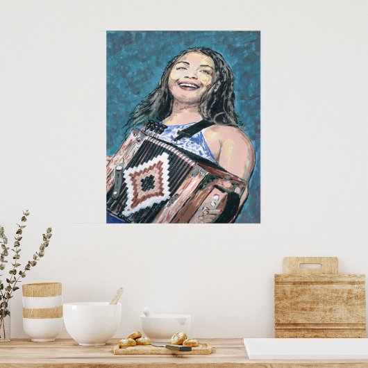 Poster Zydeco Rosie (Cuisine)