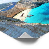 Poster Zykynthos Shipwreck Beach, Grèce (Coin)