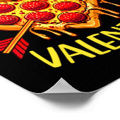 Poster Zza Is My Valentine Funny Valentines Day Boys Ki  (Coin)