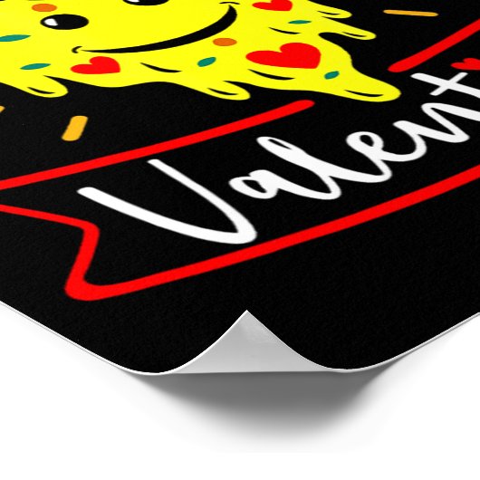 Poster Zza Is My Valentine Funny Valentines Day Quote (Coin)