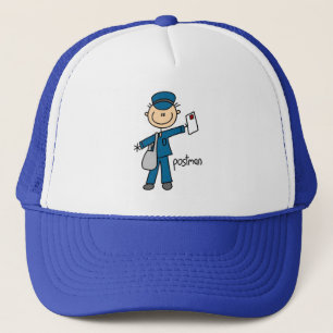 Posteringwerkersijkfiguur Trucker Pet