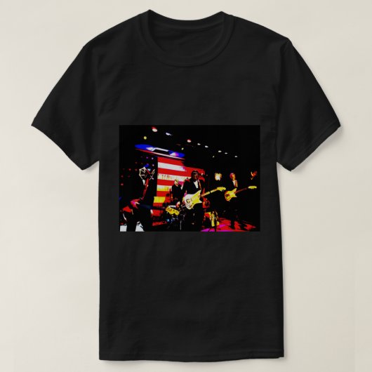 Posterized Los Straitjackets Premium T-Shirt (Design voorkant)