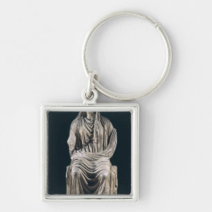 Posternisch beeld van Livia uit Velleia Sleutelhanger