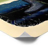 Posterpak met zwarte 60x90 ophangingen poster (Hoek)