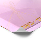 Posters à papillons mauve doux (Coin)