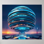 Posters Alien Spacship Wall Art & Décor (Devant)