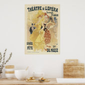 Posters Art Nouveau - Théâtre de L'Opéra (Cuisine)