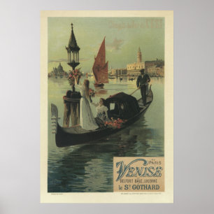 Posters Art Nouveau - Venise / Paris
