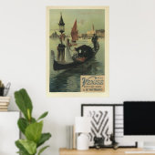 Posters Art Nouveau - Venise / Paris (Bureau à domicile)