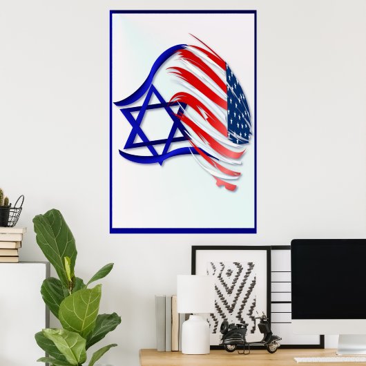 Posters avec Israël (Bureau à domicile)