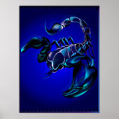 Posters Black Scorpion (Devant)