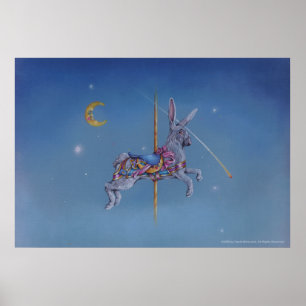 Posters Carousel Rabbit, Art