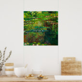 Posters Claude Monet The Water Lilies (Cuisine)