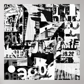 Posters collage backgrou