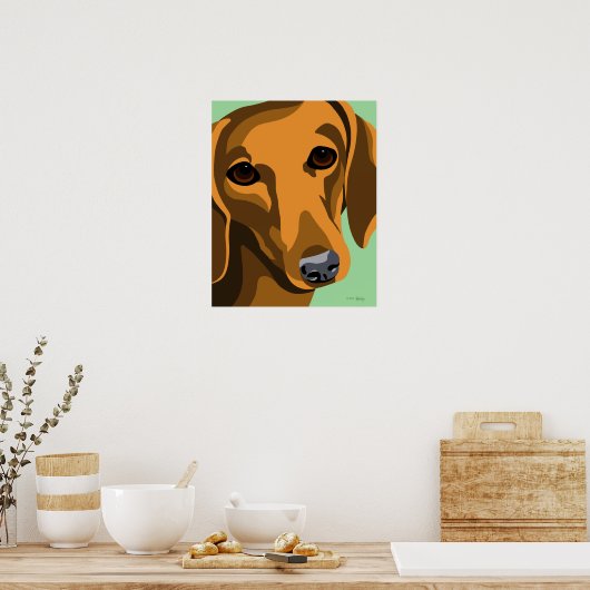 Posters Dachshund (Cuisine)