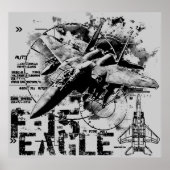 Posters d'aigle F-15 (Devant)