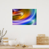 Posters d'art Abstrait de l'ordinateur Imprimer Ar (Cuisine)