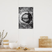 Posters d'art "Aqua Orb Grey" (Cuisine)