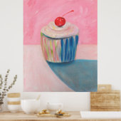 Posters d'art Cupcake - Cadeaux - Bright Kitchen C (Cuisine)
