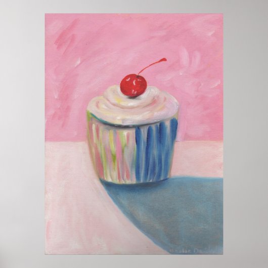 Posters d'art Cupcake - Cadeaux - Bright Kitchen C (Devant)