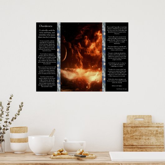 Posters de Desiderata Ocean Space (Cuisine)