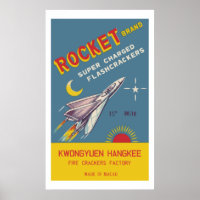 Posters de fusées (pirate informatique chinois Vin