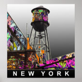 posters de graffiti à New York (Devant)