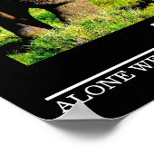 Posters de motivation faunique Rhinos Travail d'éq (Coin)