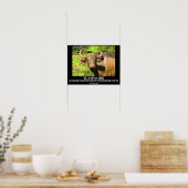 Posters de motivation faunique Travail d'équipe de (Cuisine)