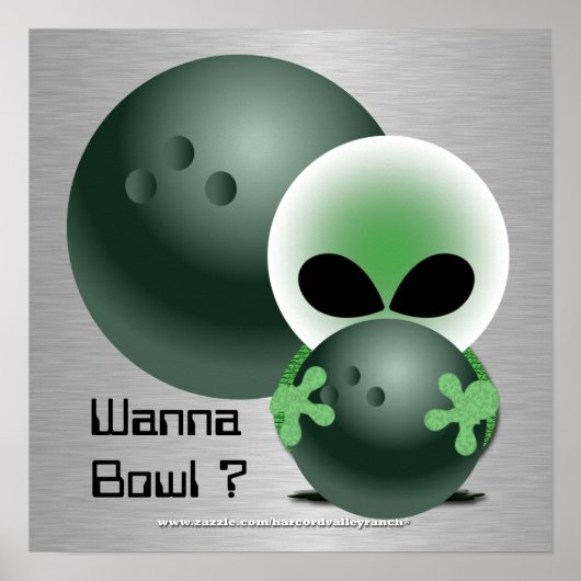Posters de quilles personnalisés cadeaux (Devant)