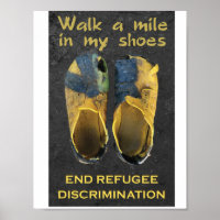 Posters de soutien aux réfugiés