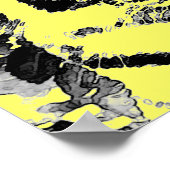 Posters de tigres de style pop art (Coin)